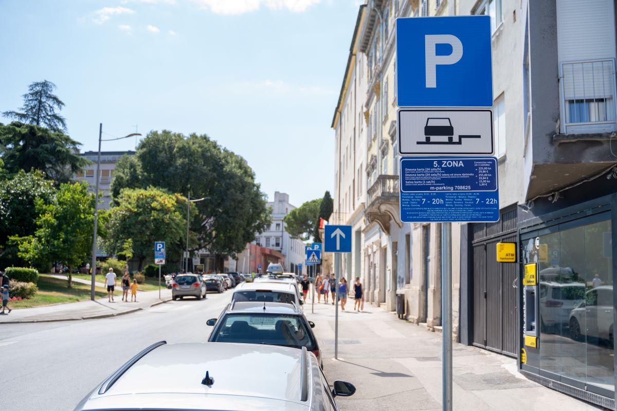 Ljetni period naplate parkiranja u Puli kreće 1. lipnja